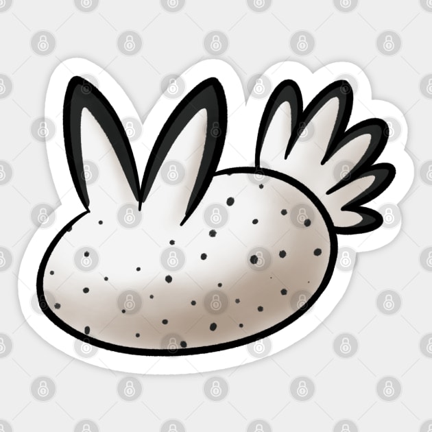 Sea Bunny Sticker by Firestorm Fox